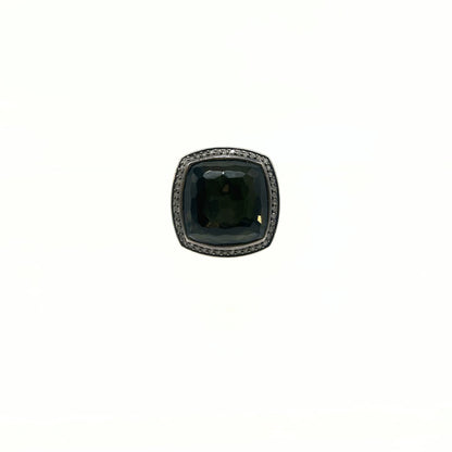 David Yurman Albion Diamond Silver Ring