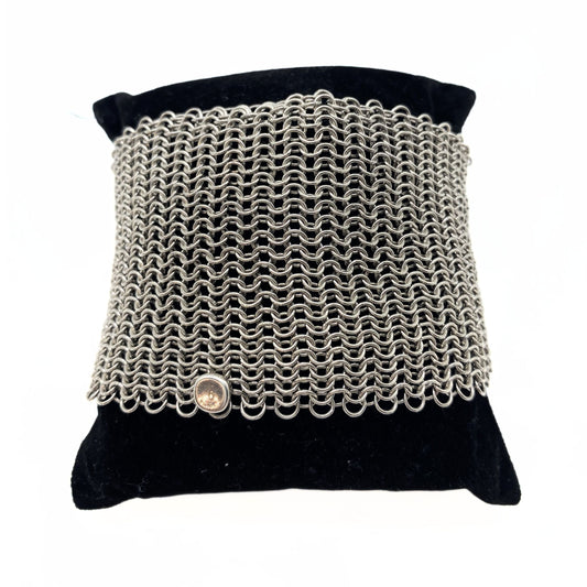 Tiffany & Co. Peretti Silver Mesh Bracelet
