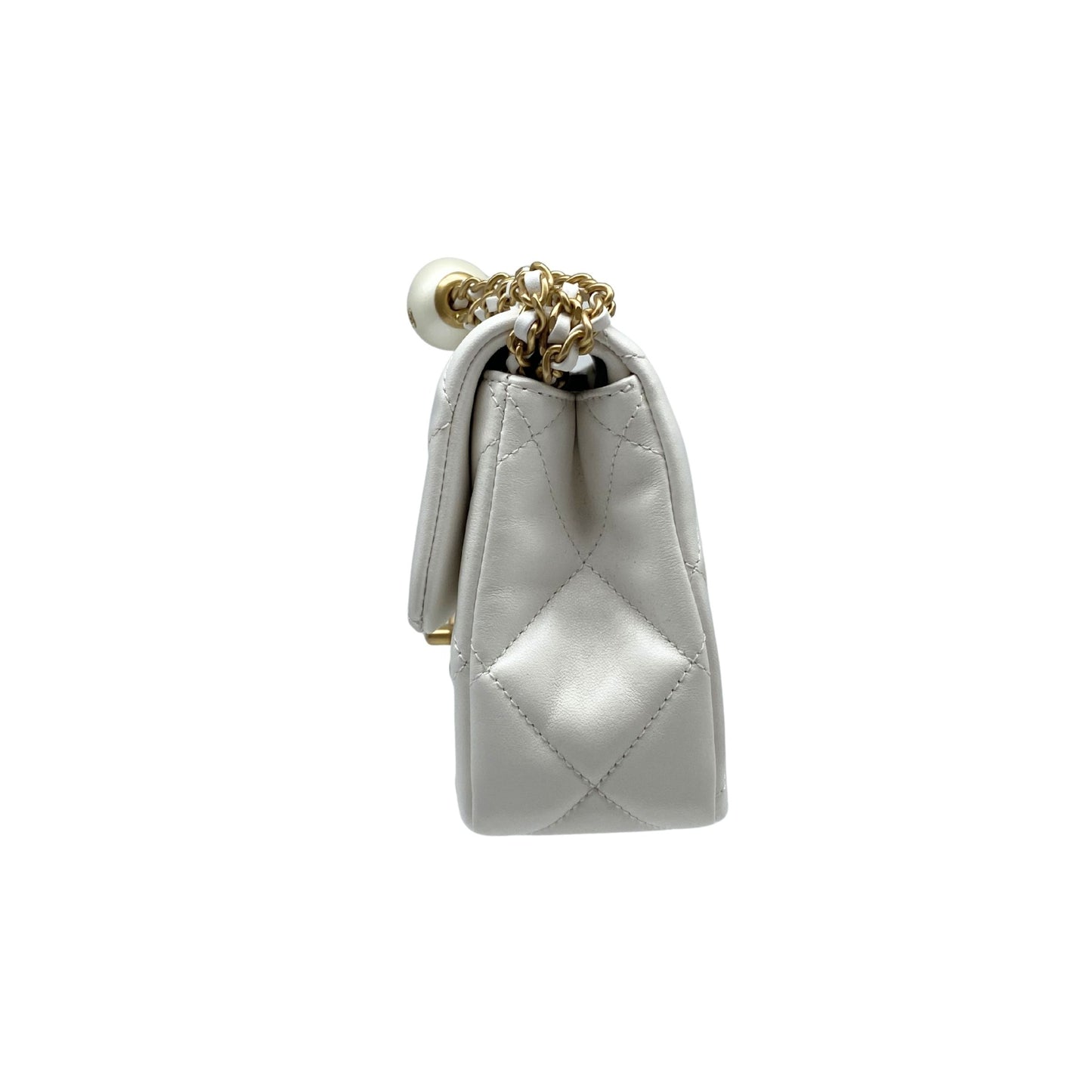 Chanel Mini Flap Bag Pearl Crush