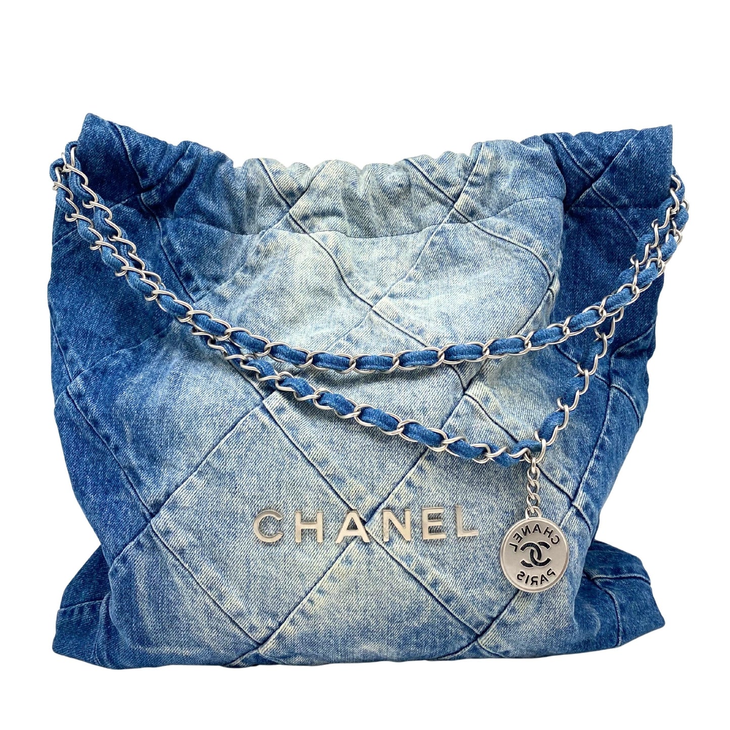 Chanel 22 Large Denim