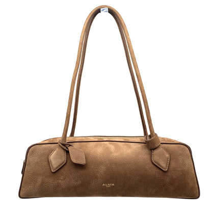 Alaïa Le Teckel Brown Suede Medium Bag