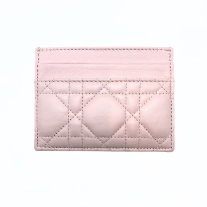Lady Dior Freesia Card Holder