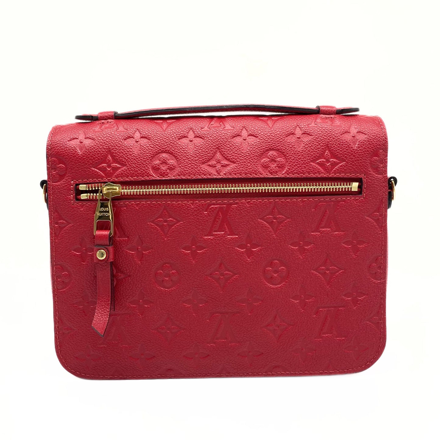 Louis Vuitton Metis Empreinte Pochette Red