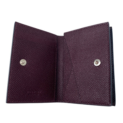 Givenchy Black Leather Snap Wallet