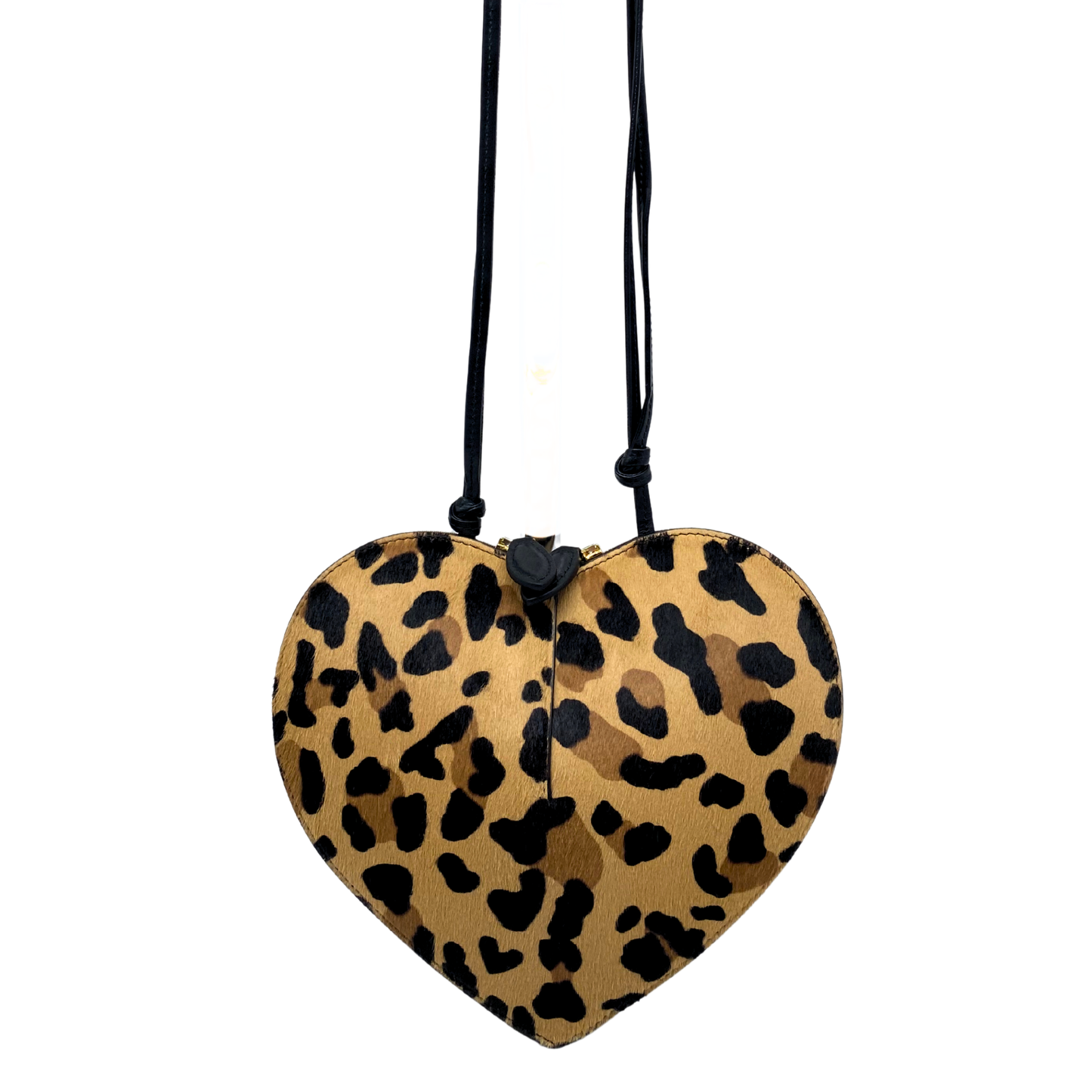 Alaia Heart Leopard Pony Hair Le Couer