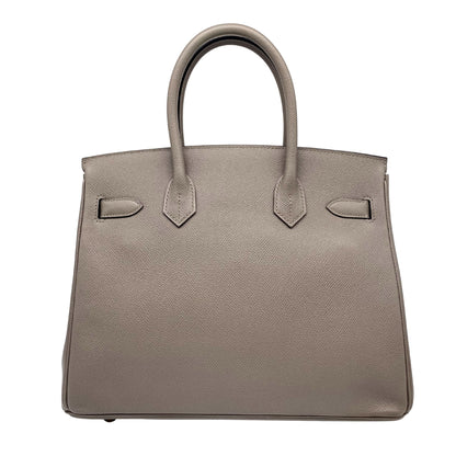 Birkin 30 Gris Asphalt Epsom Gold Hardware