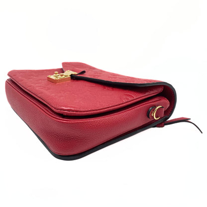 Louis Vuitton Metis Empreinte Pochette Red