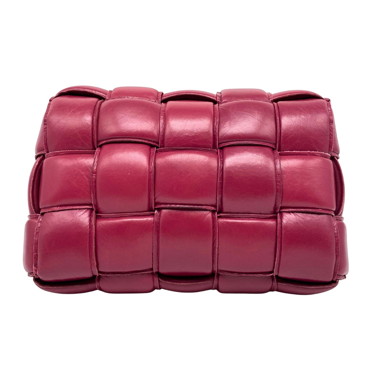 Bottega Veneta Raspberry Padded Cassette Bag