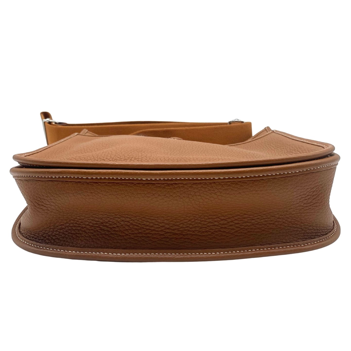 Hermes Evelyne 29 Gold, Gold Hardware Clemence Leather