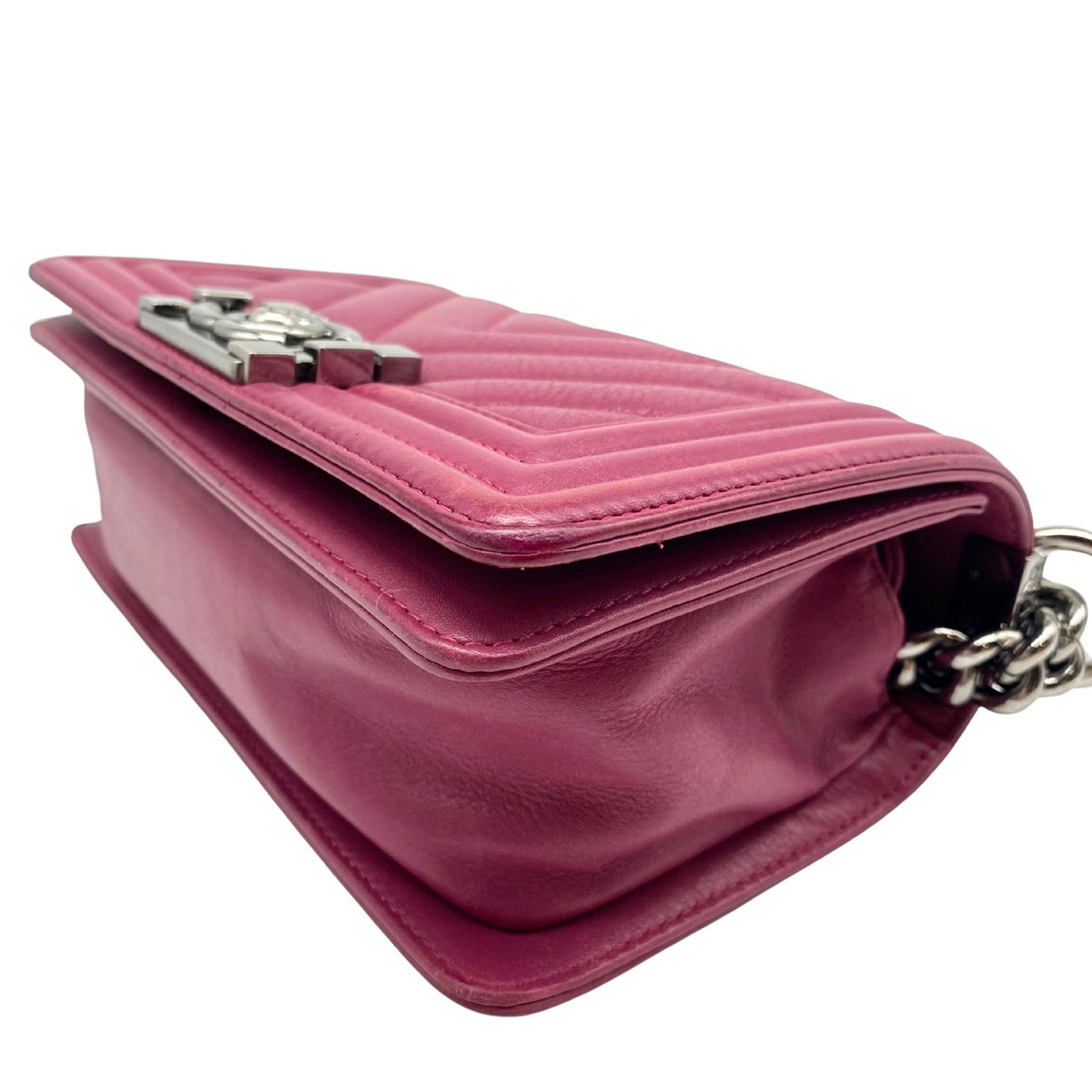 Chanel Boy Flap Bag Chevron Calfskin Small crossbody bag
