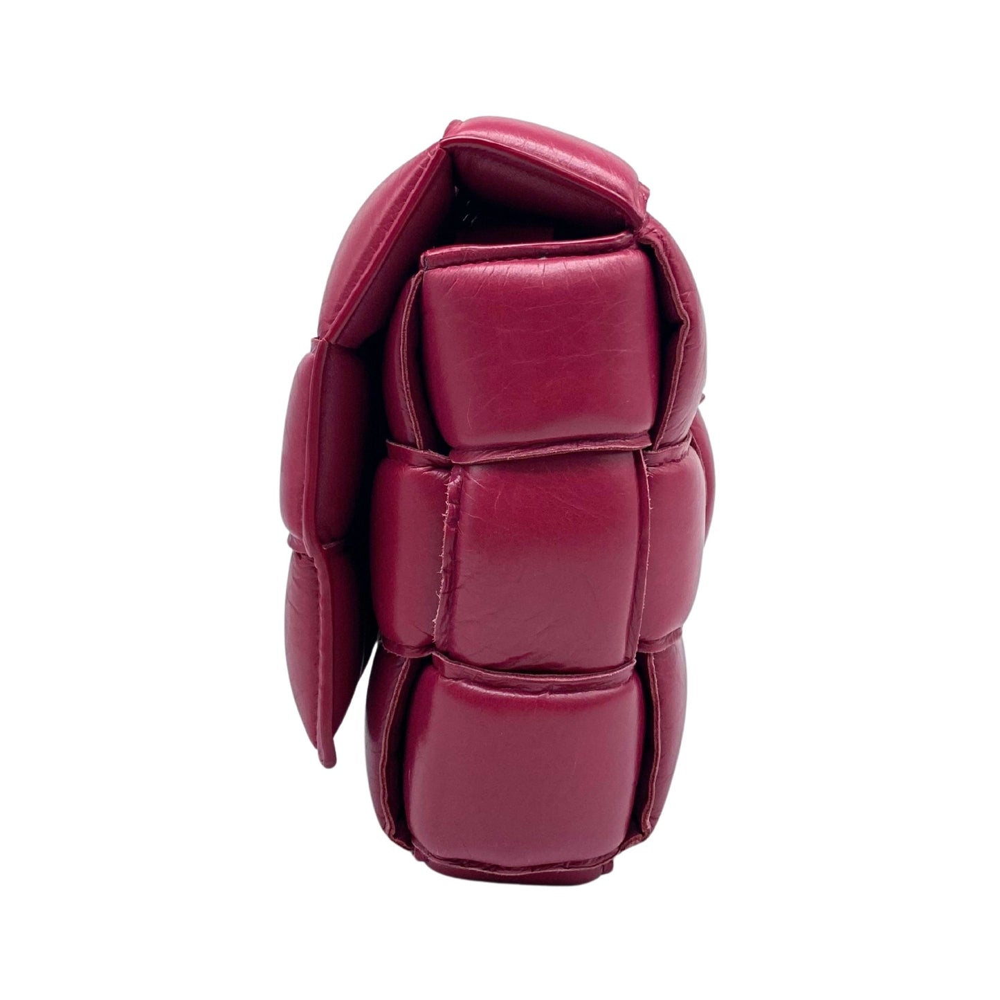 Bottega Veneta Raspberry Padded Cassette Bag