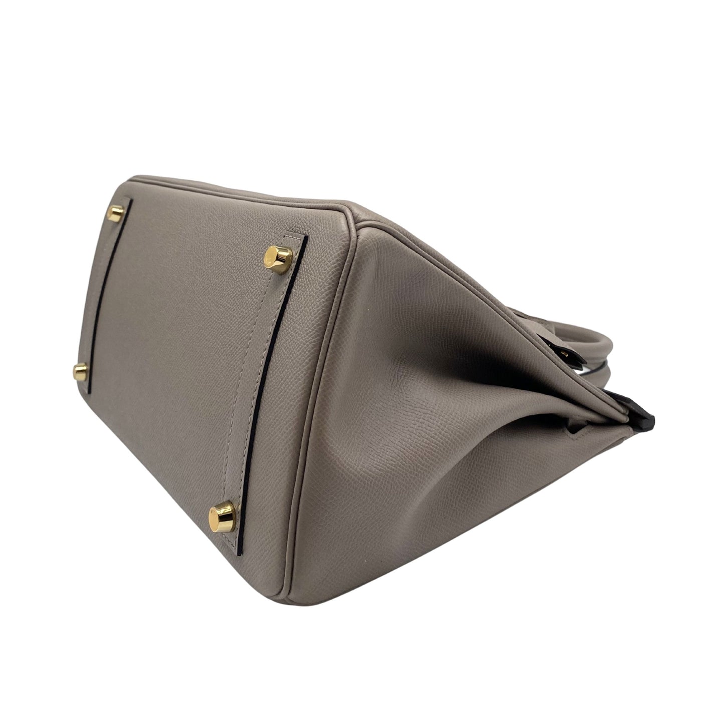Birkin 30 Gris Asphalt Epsom Gold Hardware