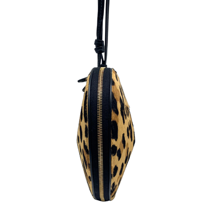 Alaia Heart Leopard Pony Hair Le Couer