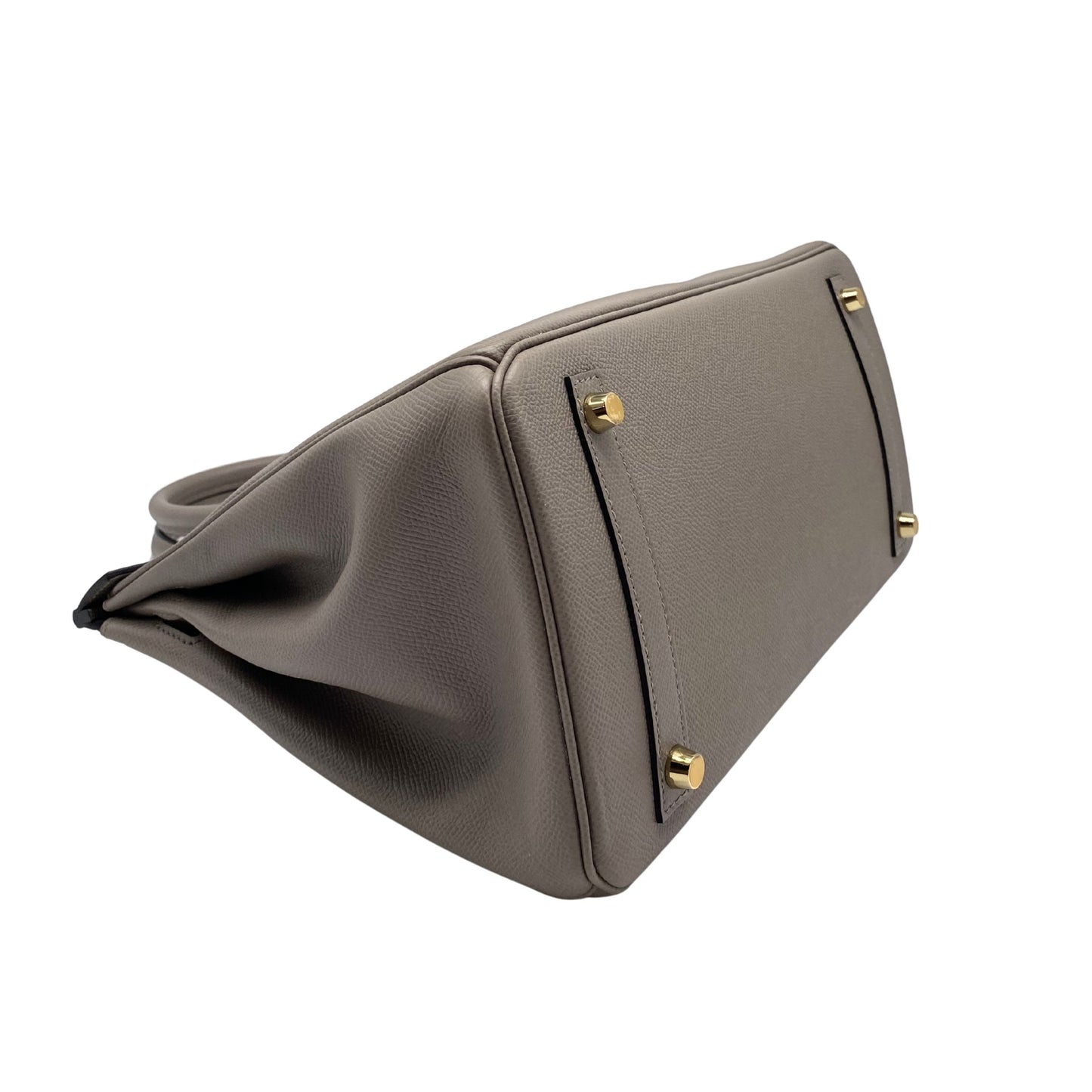 Birkin 30 Gris Asphalt Epsom Gold Hardware