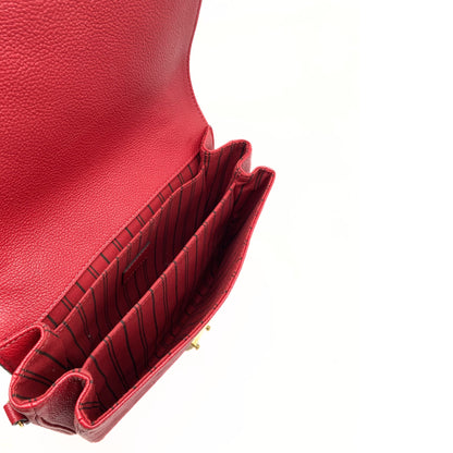 Louis Vuitton Metis Empreinte Pochette Red