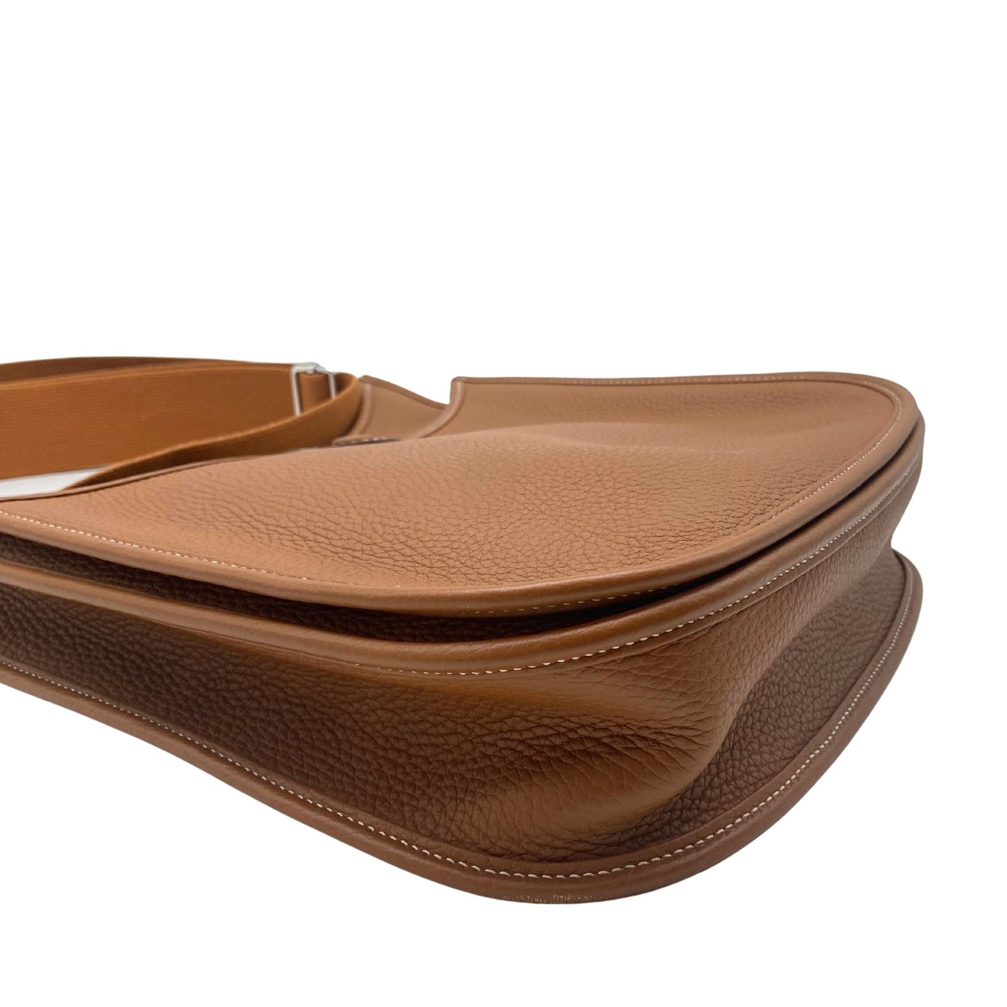 Hermes Evelyne 29 Gold, Gold Hardware Clemence Leather