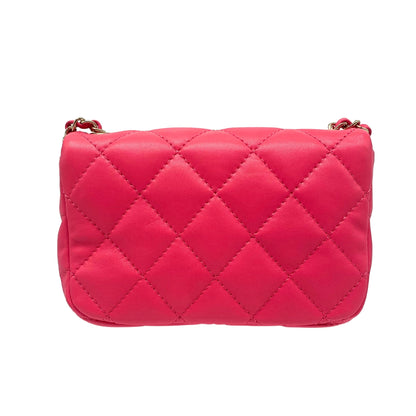 Chanel Mini Chain frame Fuschsia