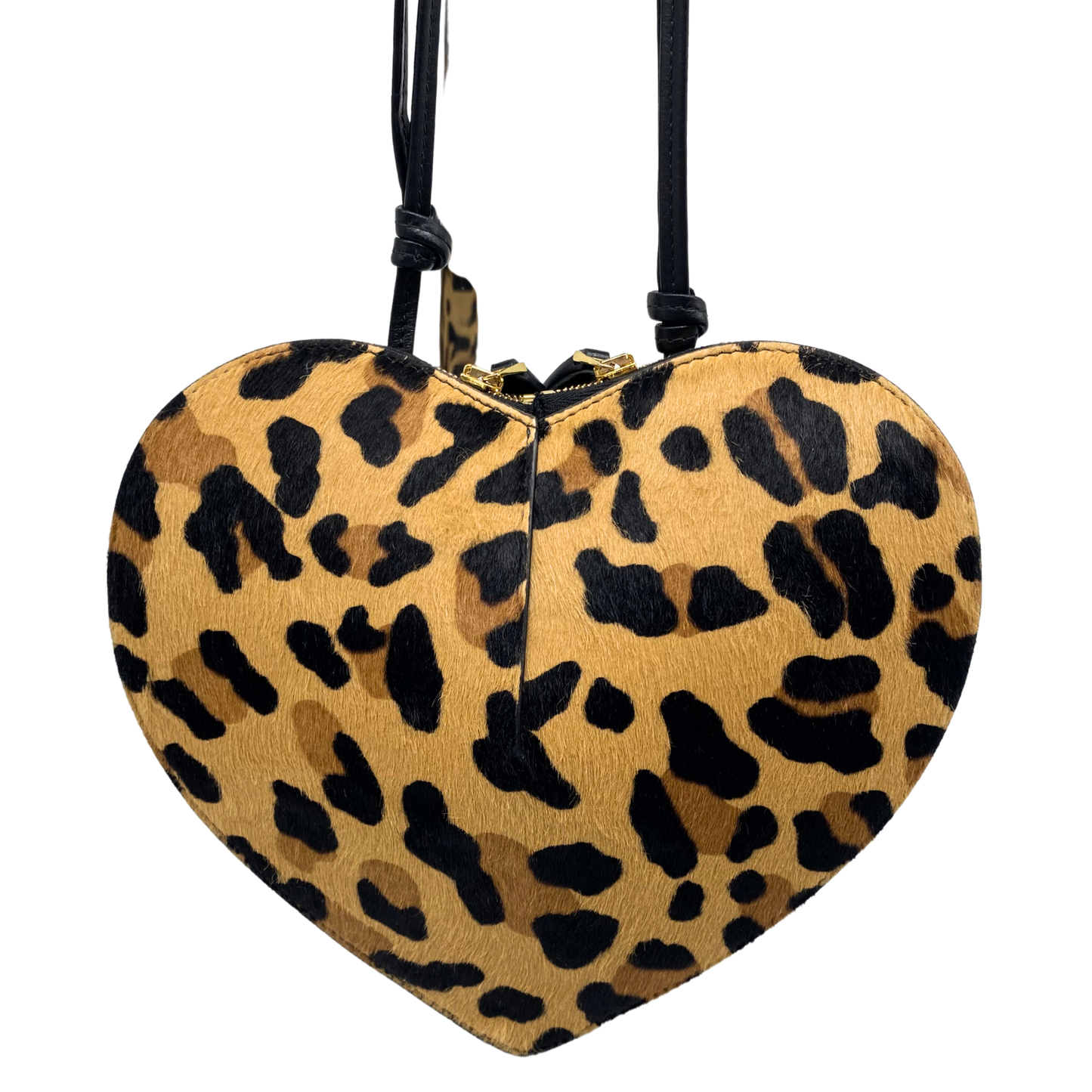 Alaia Heart Leopard Pony Hair Le Couer