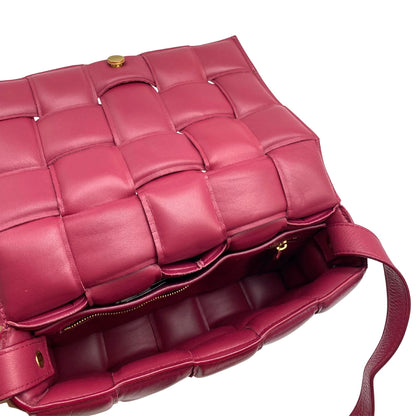 Bottega Veneta Raspberry Padded Cassette Bag