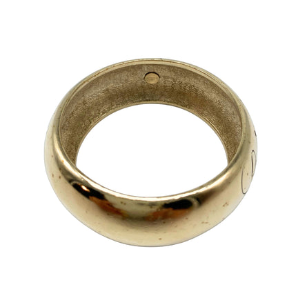 Chanel Metal Script L’elegance Bangle