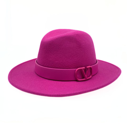 Valentino Garavani Hot pink Fedora