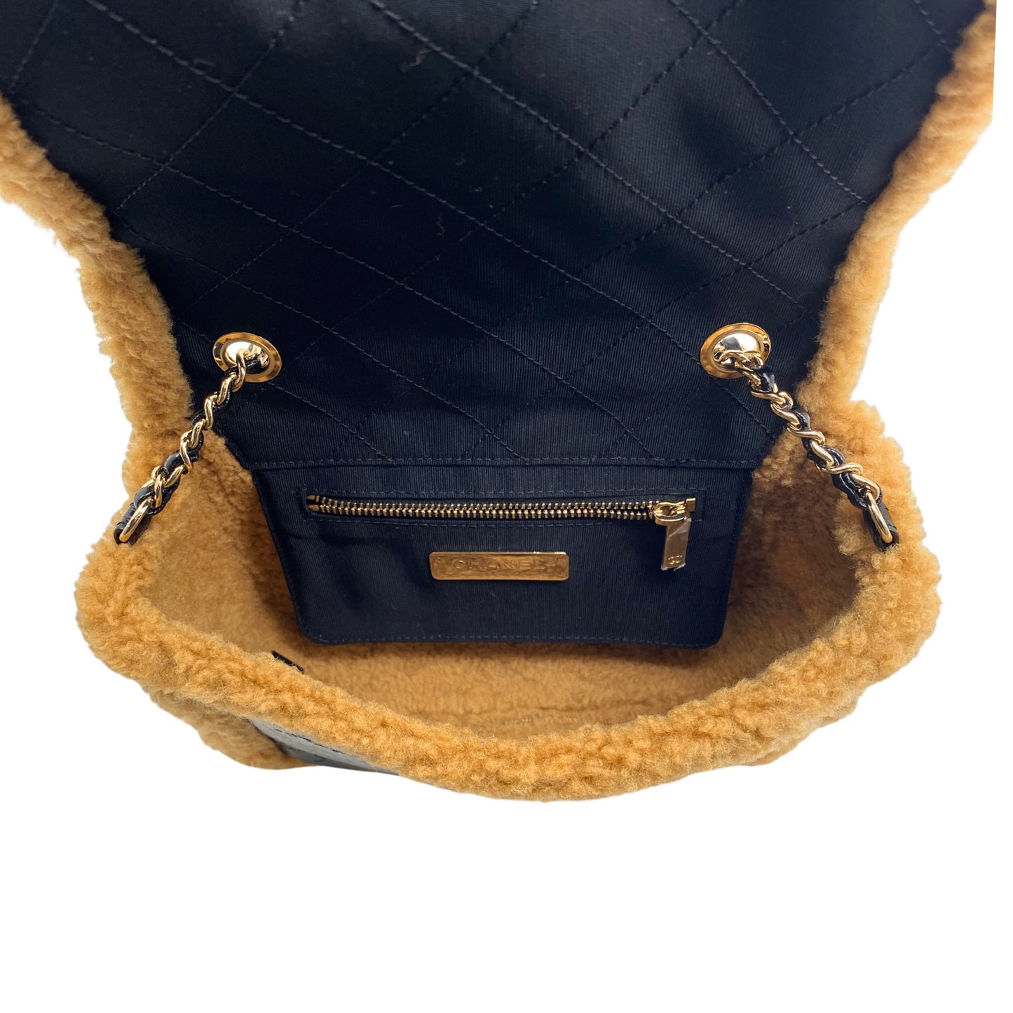 Chanel Mania Flap Small Crumpled Leather