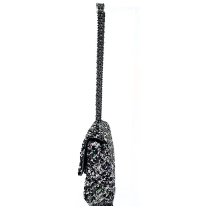 Chanel Mini Sequin Rectangle Single Flap Bag