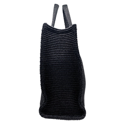 Givenchy G-Tote Black Woven Raffia