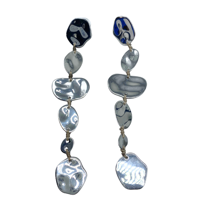 Cult Gaia Val Linear Drop Clip-On Earrings
