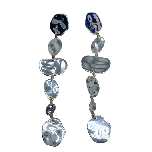 Cult Gaia Val Linear Drop Clip-On Earrings