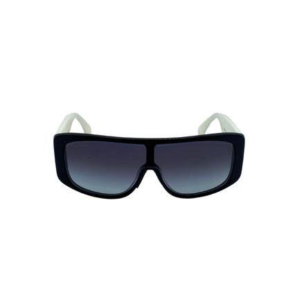 Chanel Black w/ White Arms Sunglasses