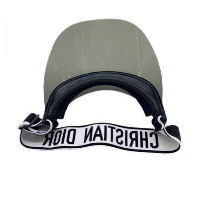 Christian Dior Black Visor