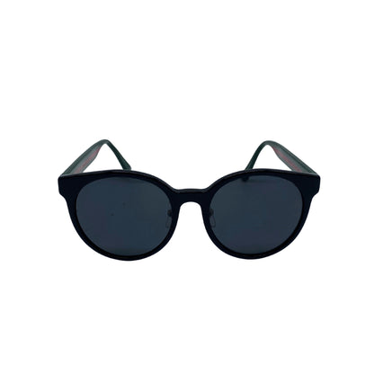 Gucci Red/Green Arms Rounded Sunglasses