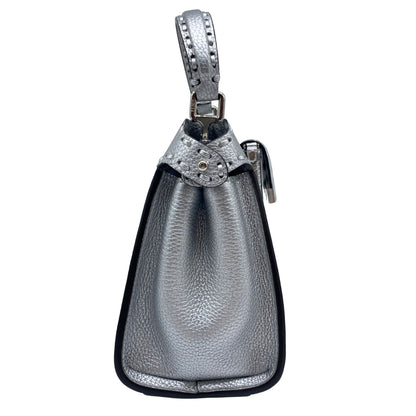 Fendi Mini Peekaboo Silver