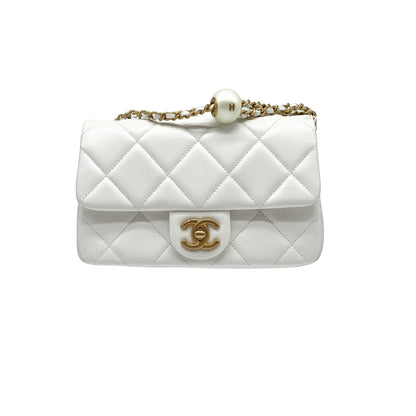 Chanel Mini Flap Bag Pearl Crush