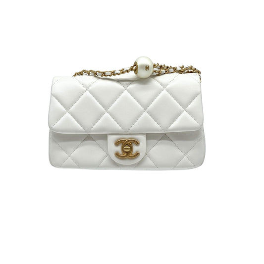 Chanel Mini Flap Bag Pearl Crush