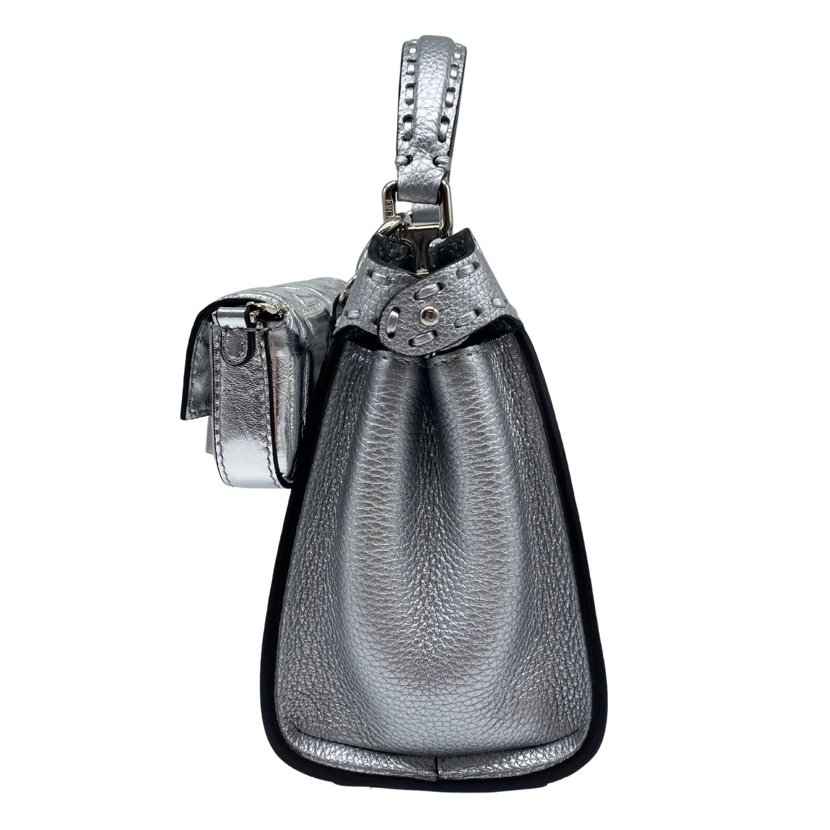 Fendi Mini Peekaboo Silver