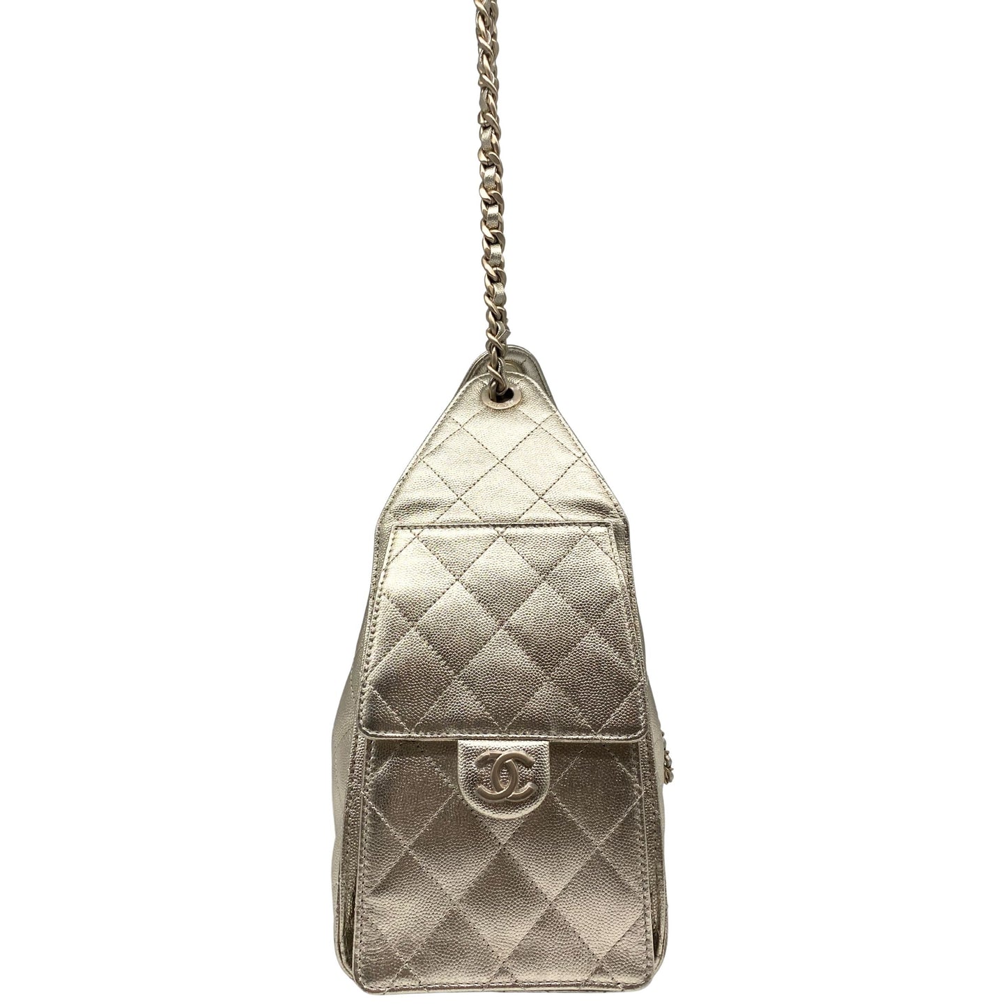 Chanel 25 Small Gold
