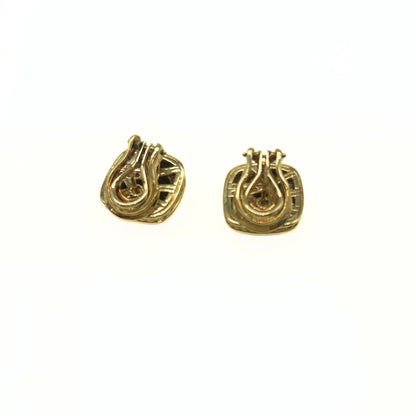David Yurman Tigers Eye Halo Diamonds Earrings