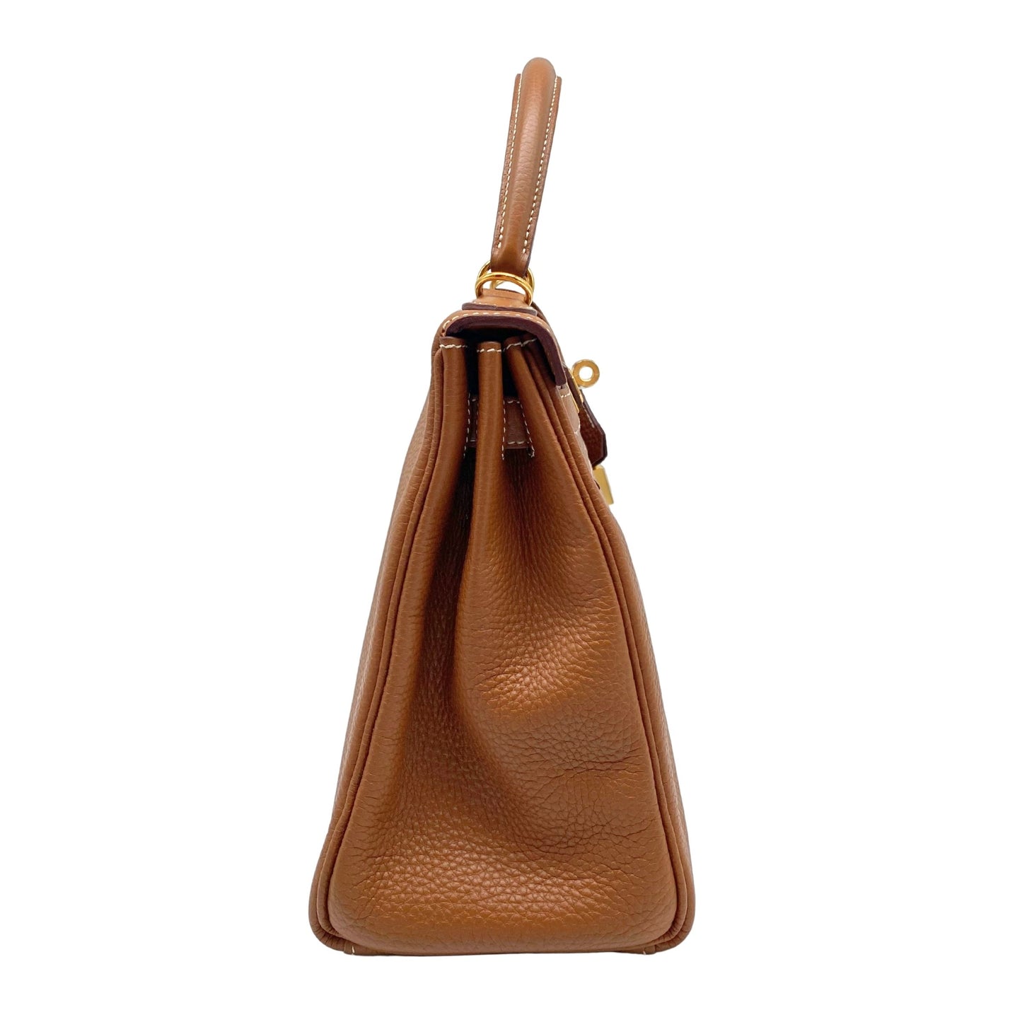 Hermes Kelly 28 Gold Togo Gold Hardware