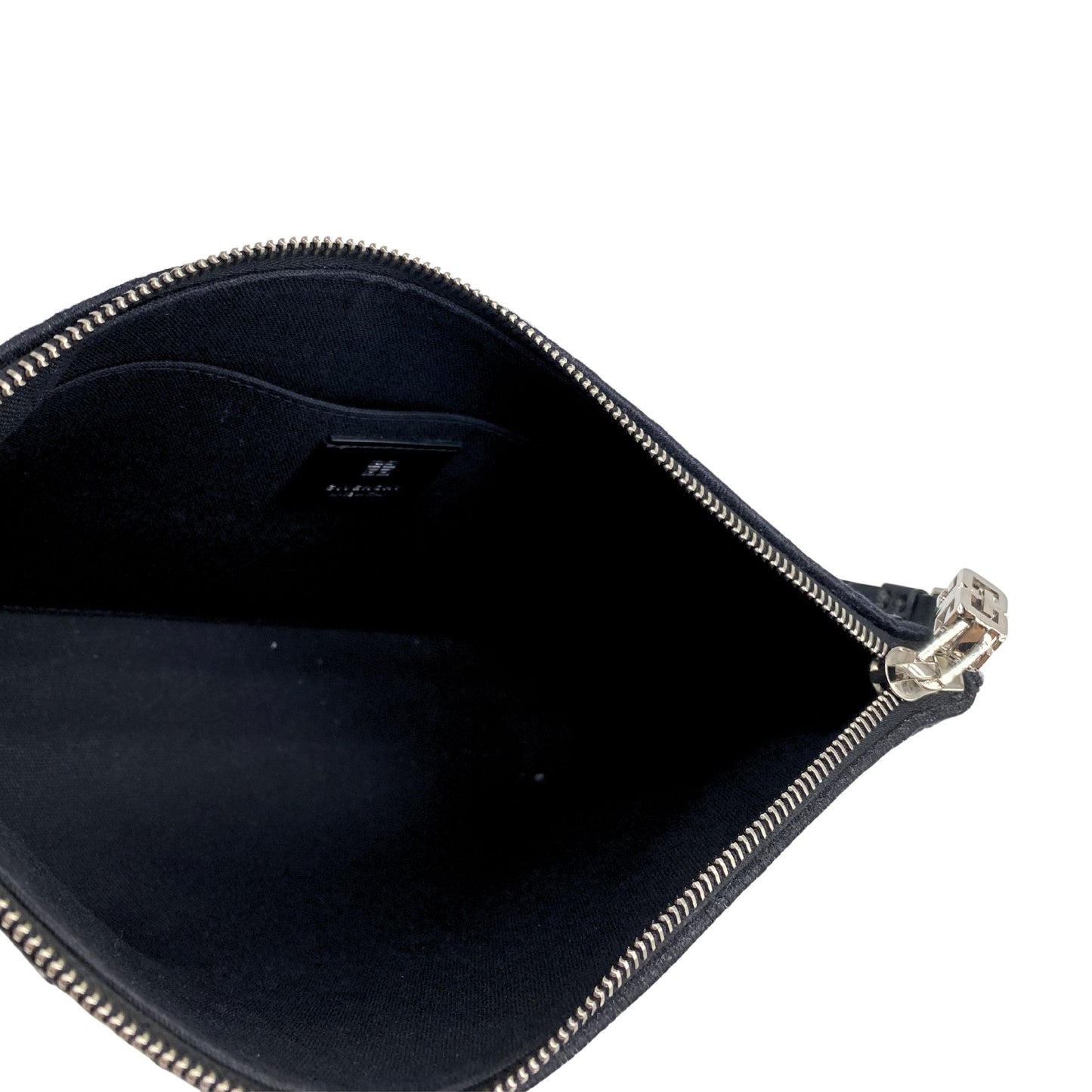 Givenchy Black Travel Raffia Pouch
