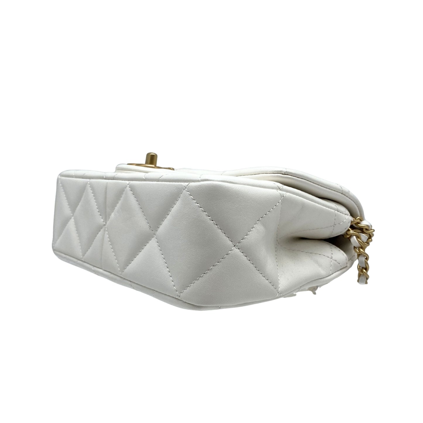 Chanel Mini Flap Bag Pearl Crush