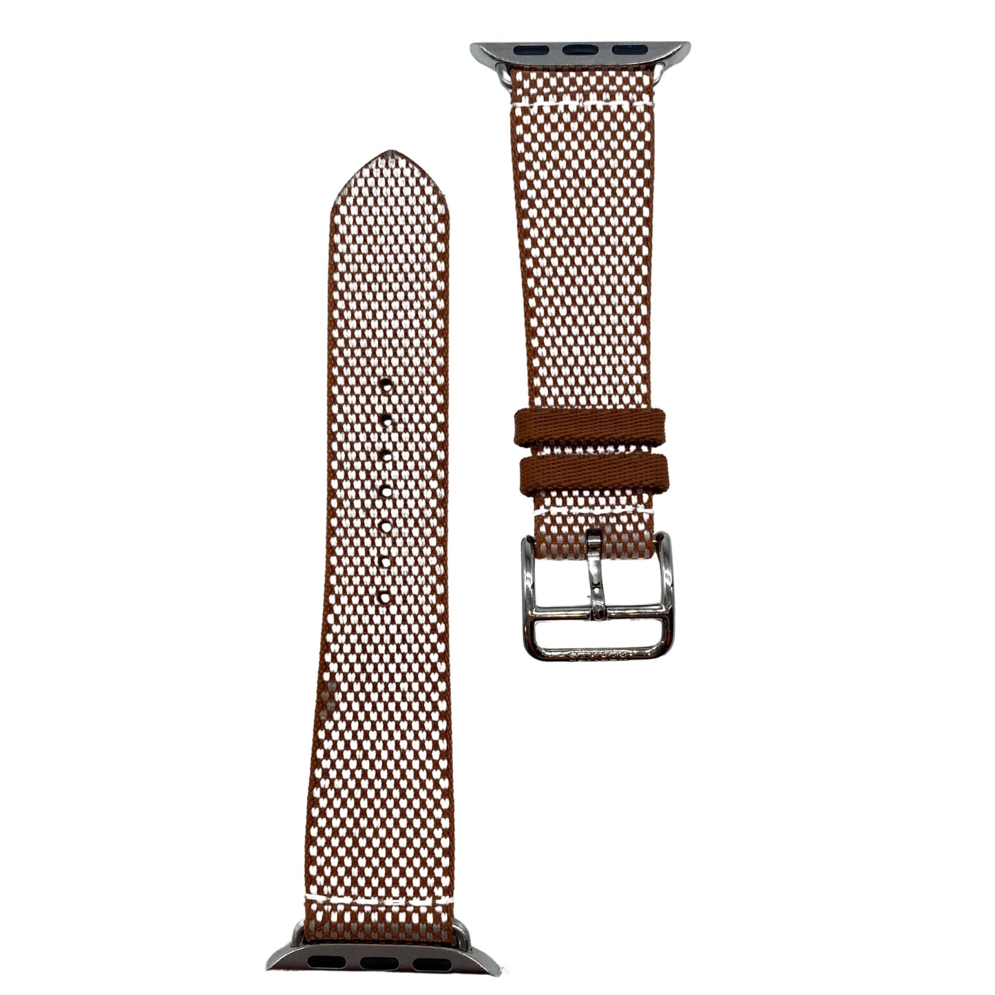 Hermes X Apple webbed pattern