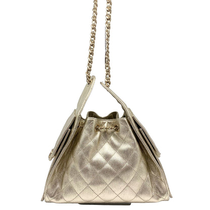 Chanel 25 Small Gold
