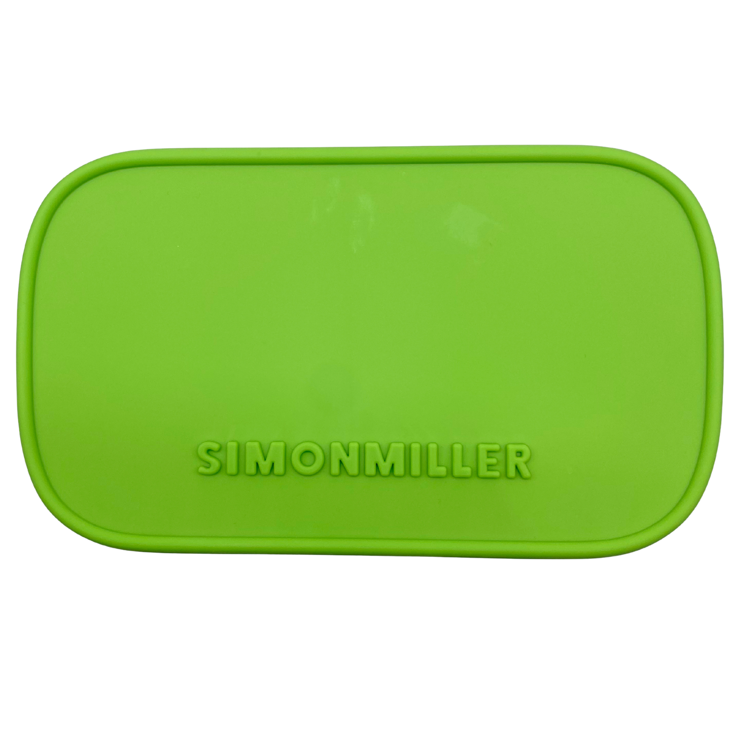 Simon Miller Green Rubber Pill Clutch