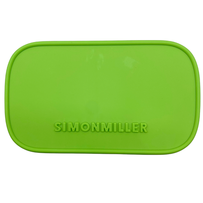 Simon Miller Green Rubber Pill Clutch