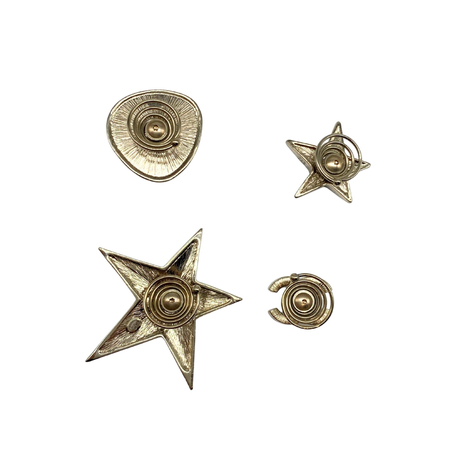 Chanel Star Motif Hair Pin Set of 4 ‘ 22C