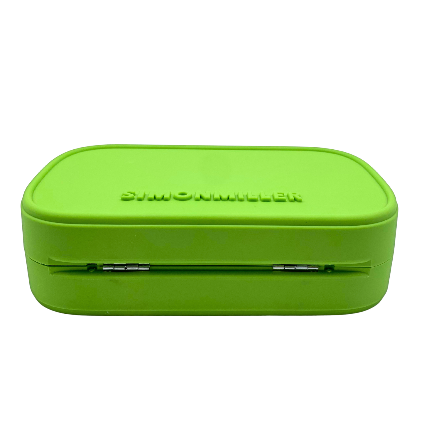 Simon Miller Green Rubber Pill Clutch