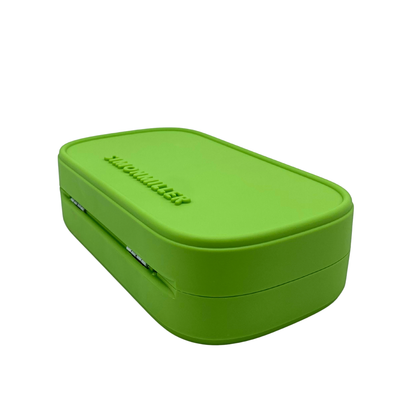 Simon Miller Green Rubber Pill Clutch