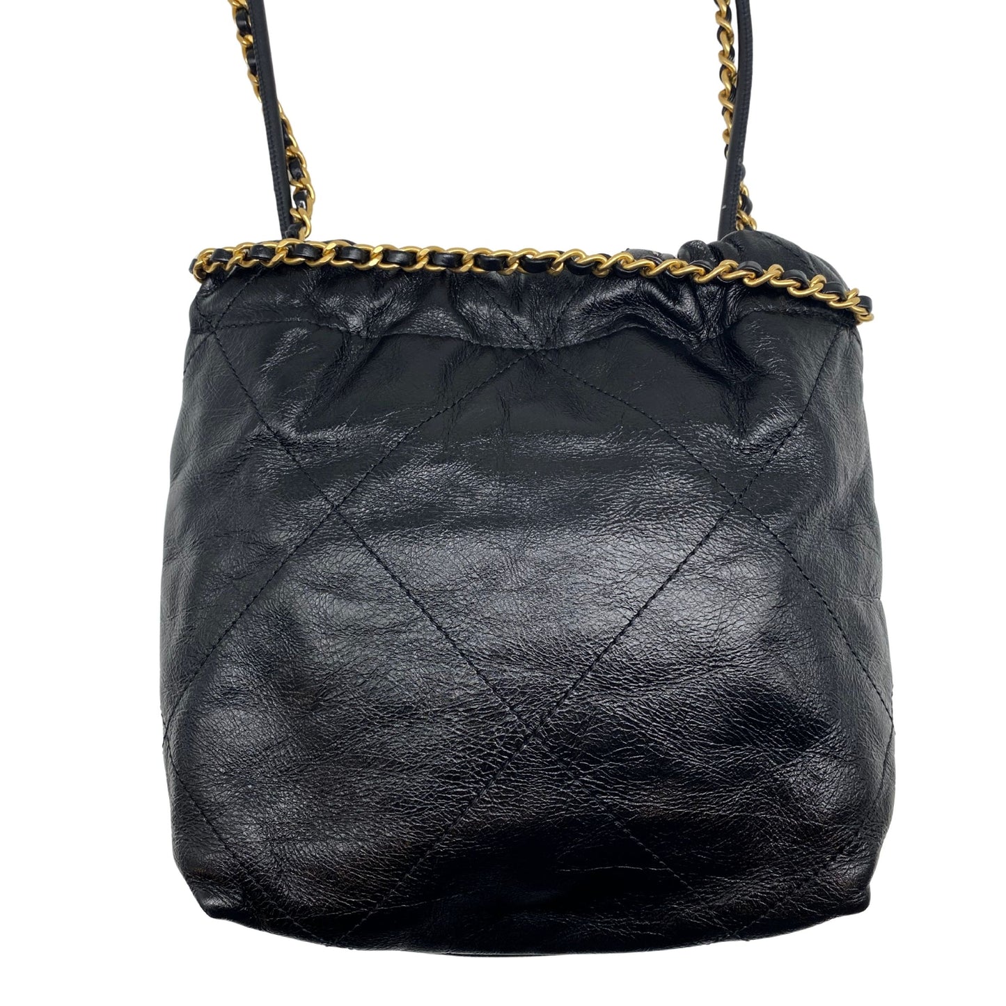 Chanel 22 Mini Black w/ Gold Hardware & Pearls